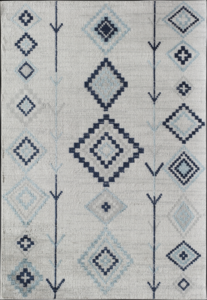 CosmoLiving By Cosmopolitan Lowyn Ivory 5' x 7' Rug - Thumbnail - Image 1