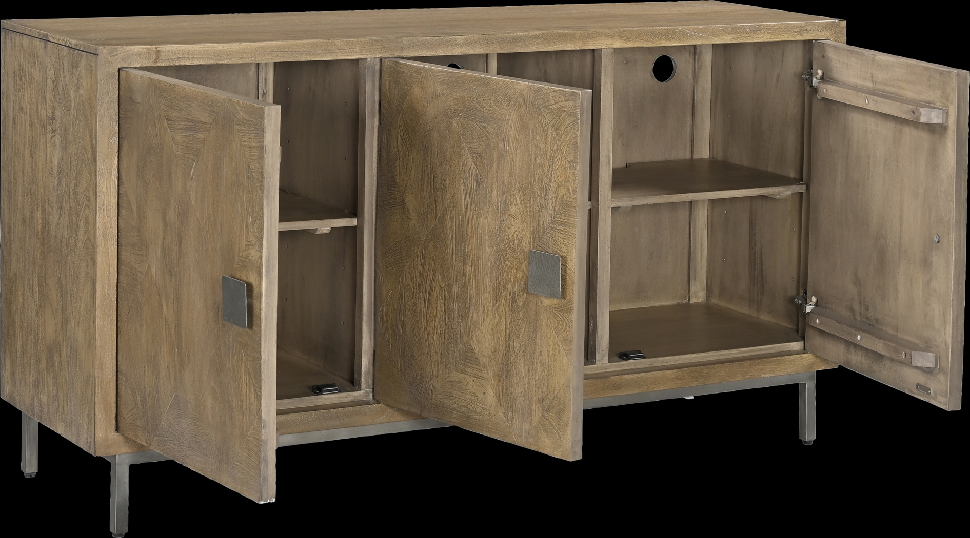 Loyston Natural Credenza - Thumbnail - Image 5