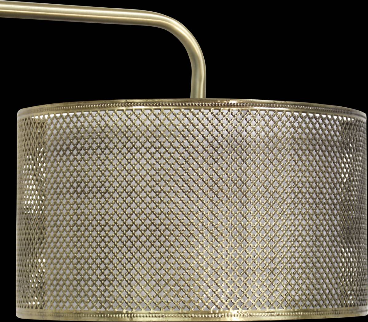 Lozells Gold Floor Lamp - Thumbnail - Image 2