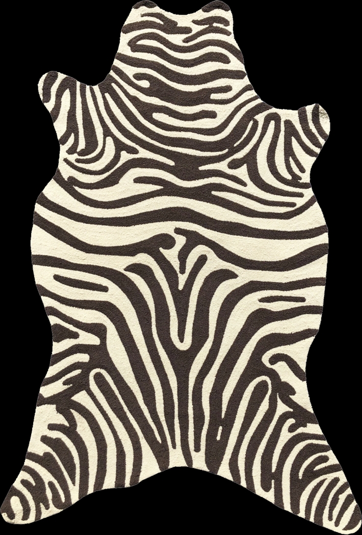 Luanyu Brown 7'6 x 10'6 Indoor/Outdoor Rug - Thumbnail - Image 1