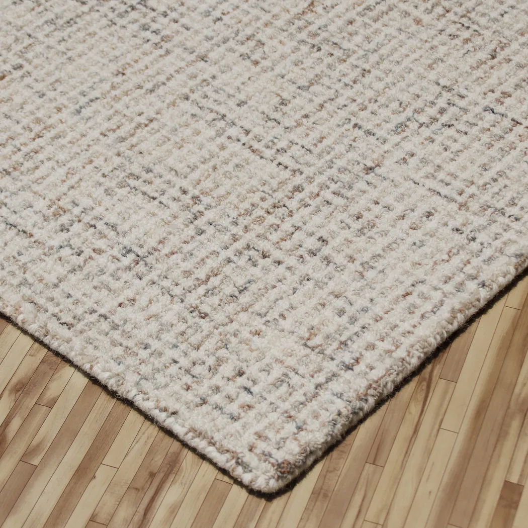 Luaringo Beige 5' x 7'9 Rug - Thumbnail - Image 5