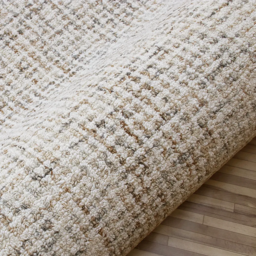 Luaringo Beige 5' x 7'9 Rug - Thumbnail - Image 7