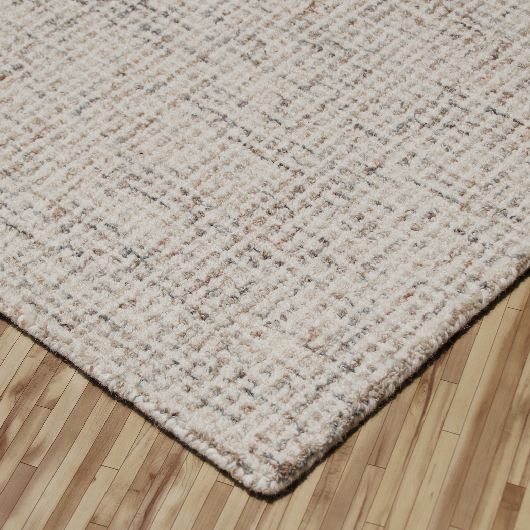 Luaringo Beige 7'9 x 9'9 Rug - Thumbnail - Image 5