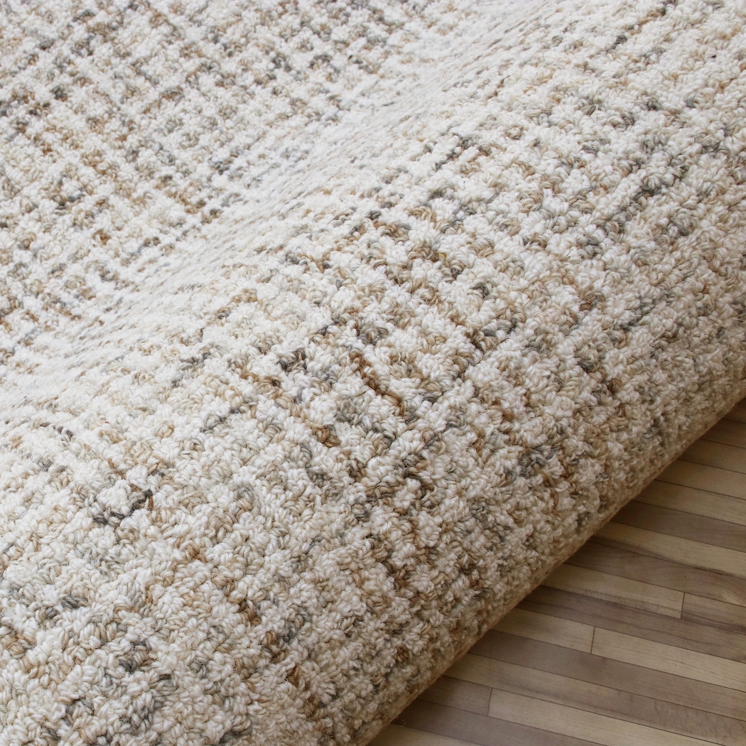 Luaringo Beige 7'9 x 9'9 Rug - Thumbnail - Image 7