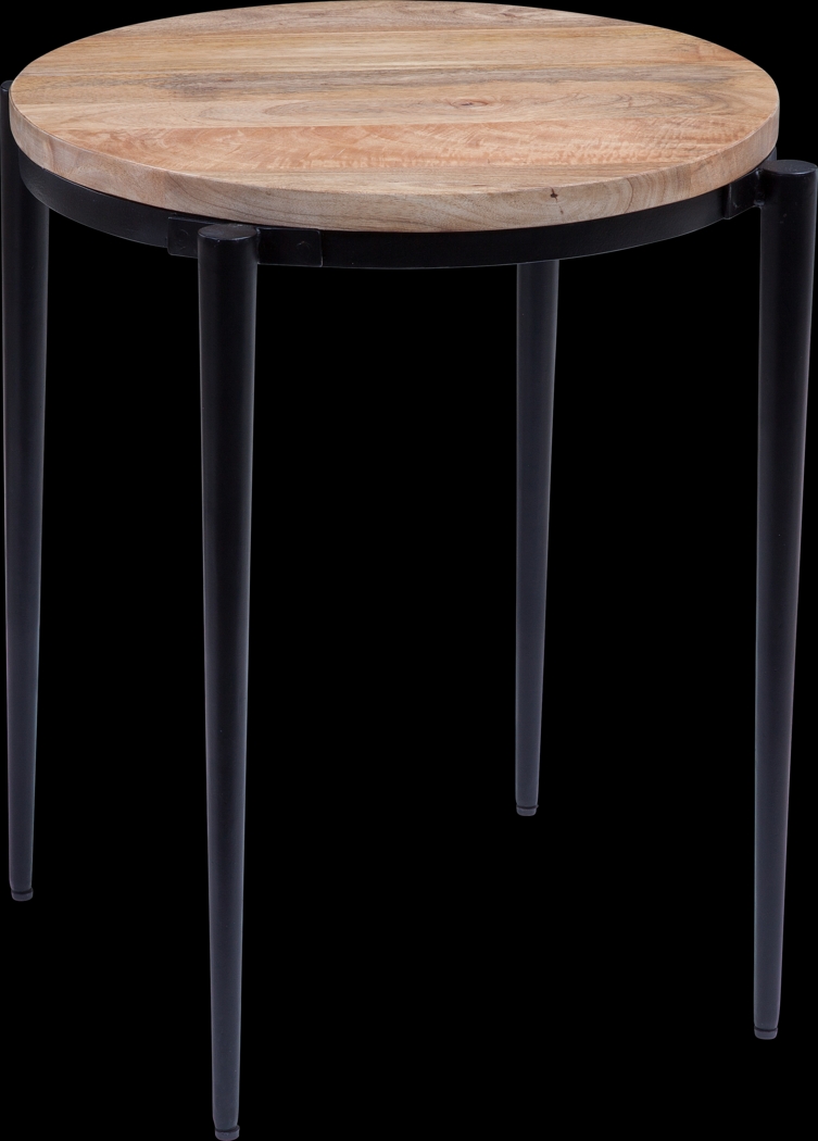 Luboya Brown End Table - Thumbnail - Image 1