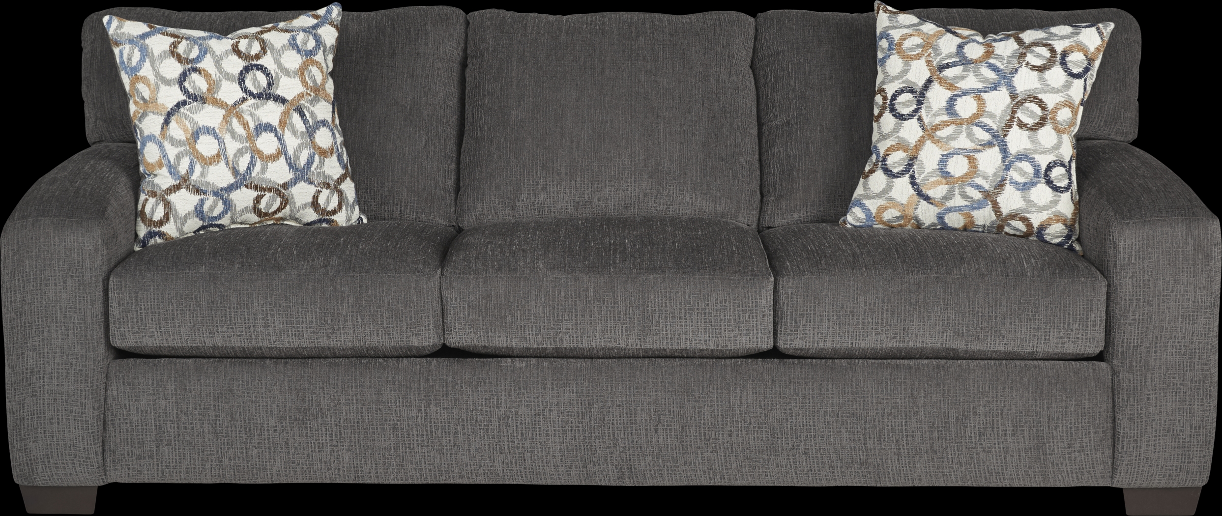 Lucan Gray Sofa - Thumbnail - Image 1