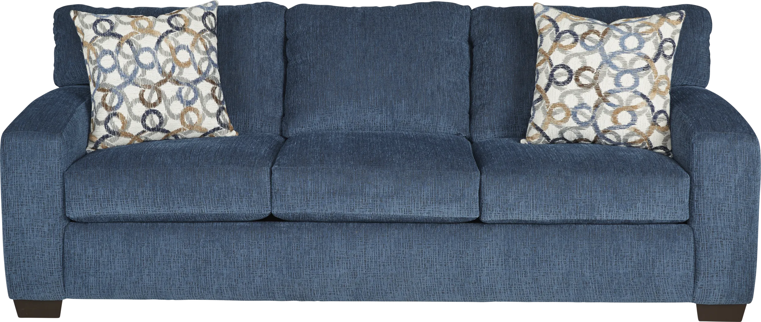 Lucan Navy Sofa - Thumbnail - Image 1