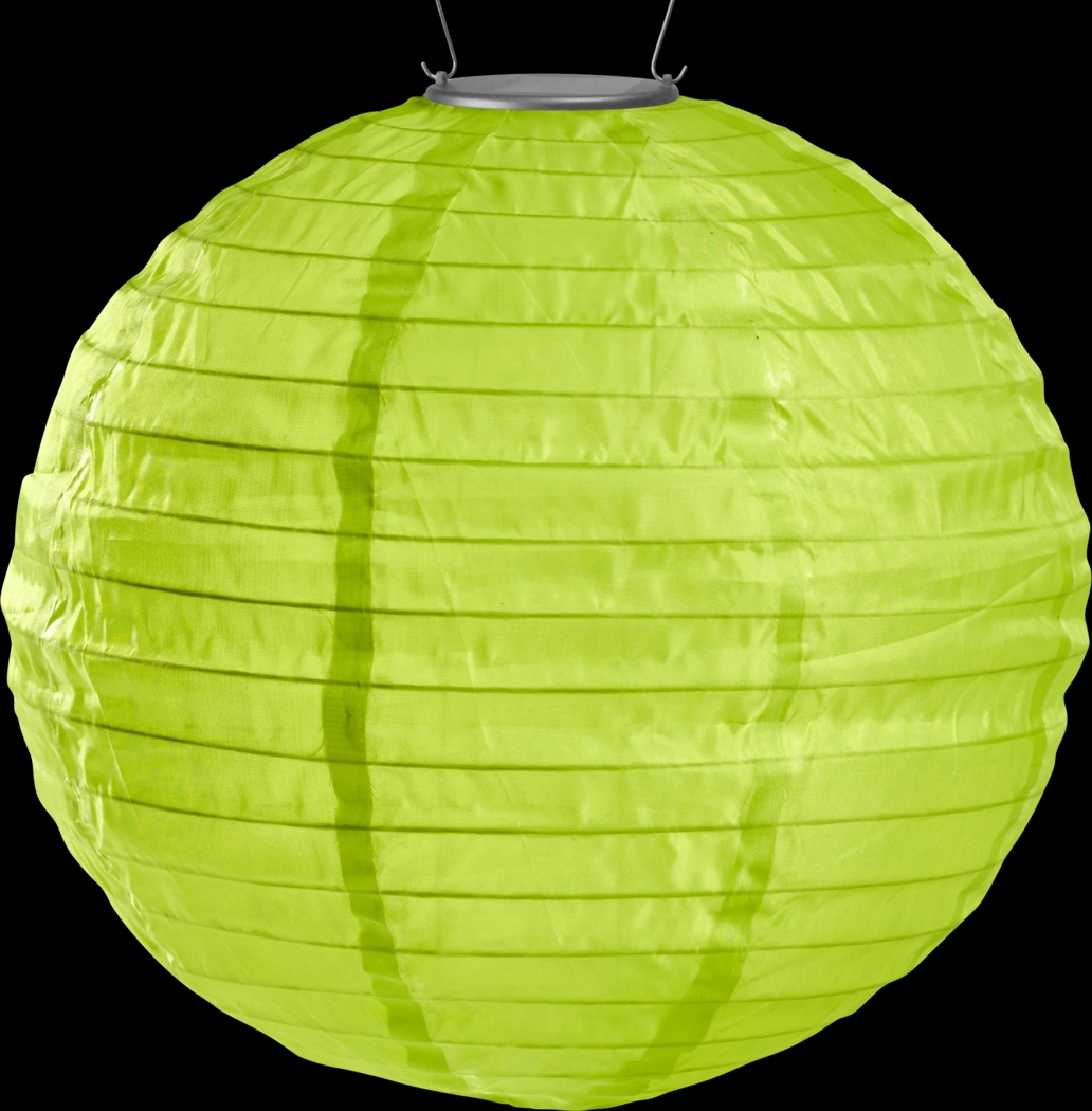 Lucene Lime Outdoor Solar Lantern - Thumbnail - Image 1