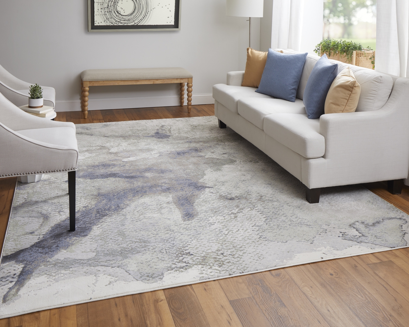 Lucent Taupe 3'10 x 6' Rug - Thumbnail - Image 8