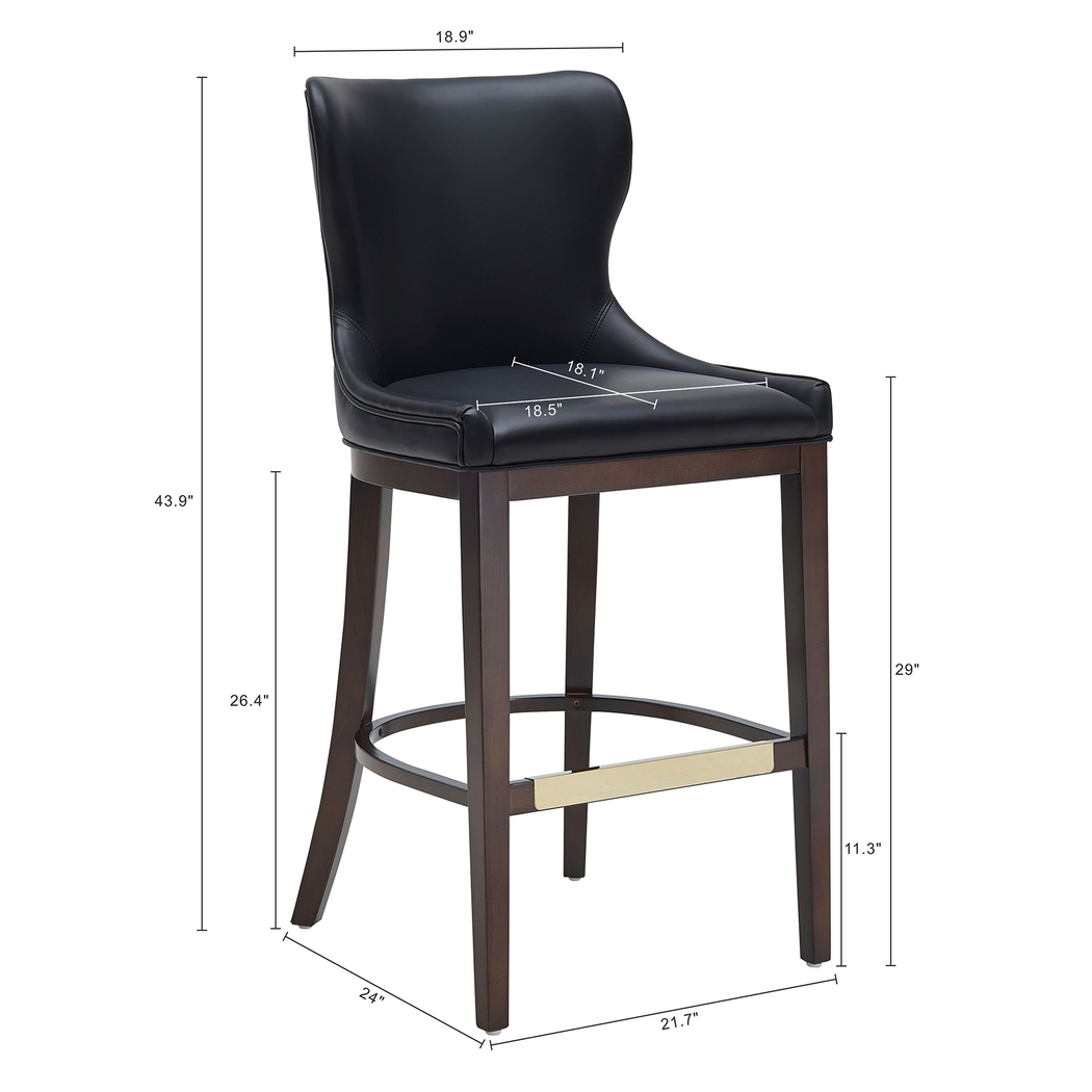 Lucentwater Black Barstool - Thumbnail - Image 9