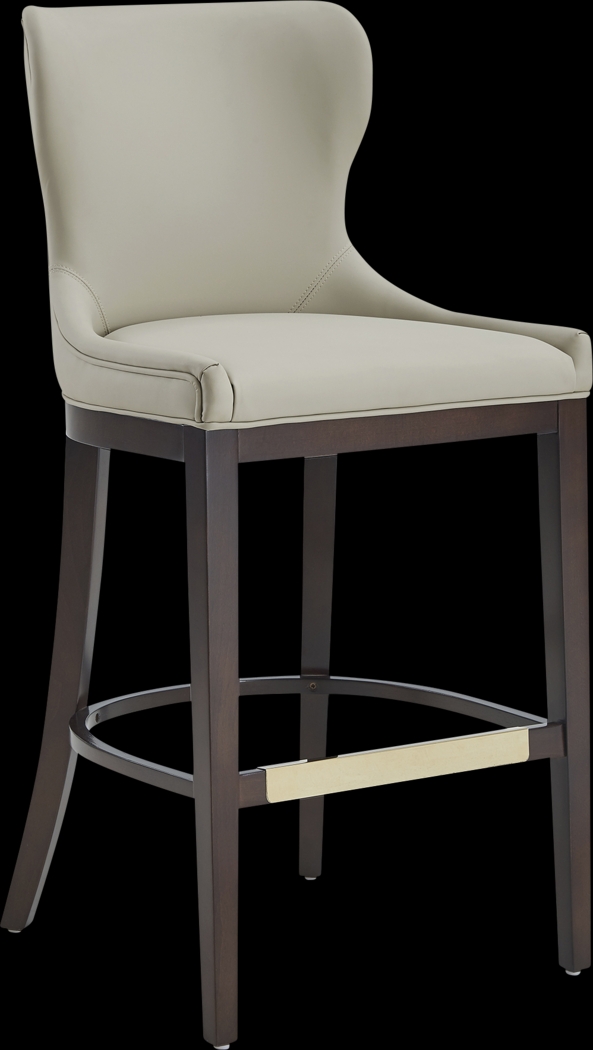 Lucentwater Stone Gray Barstool - Thumbnail - Image 4