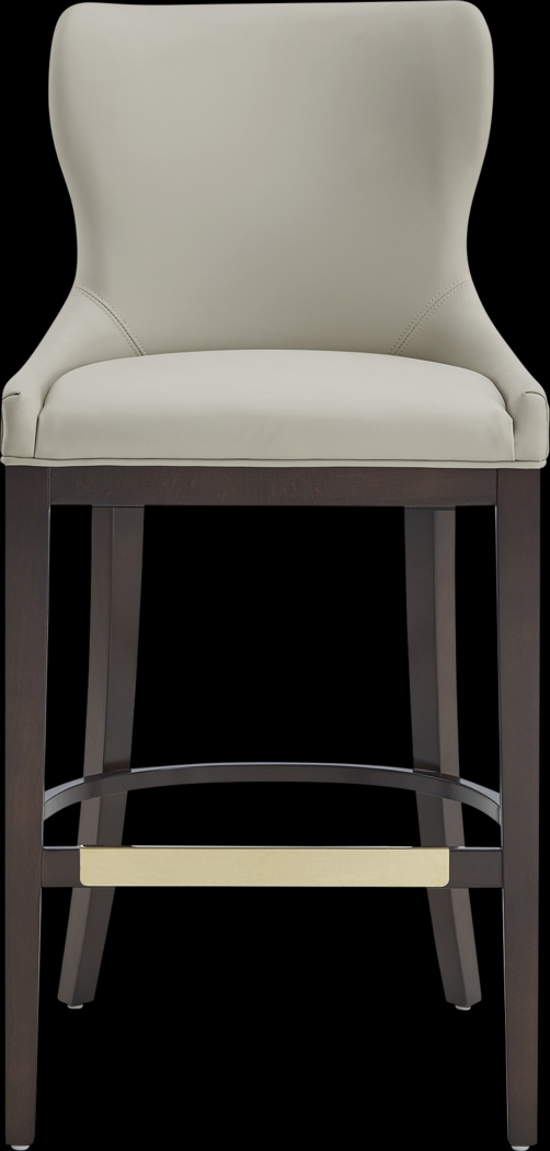 Lucentwater Stone Gray Barstool - Thumbnail - Image 1