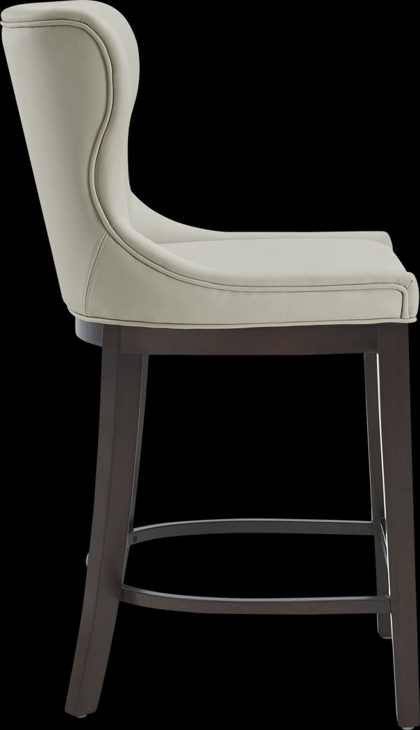 Lucentwater Stone Gray Counter Height Stool - Thumbnail - Image 8