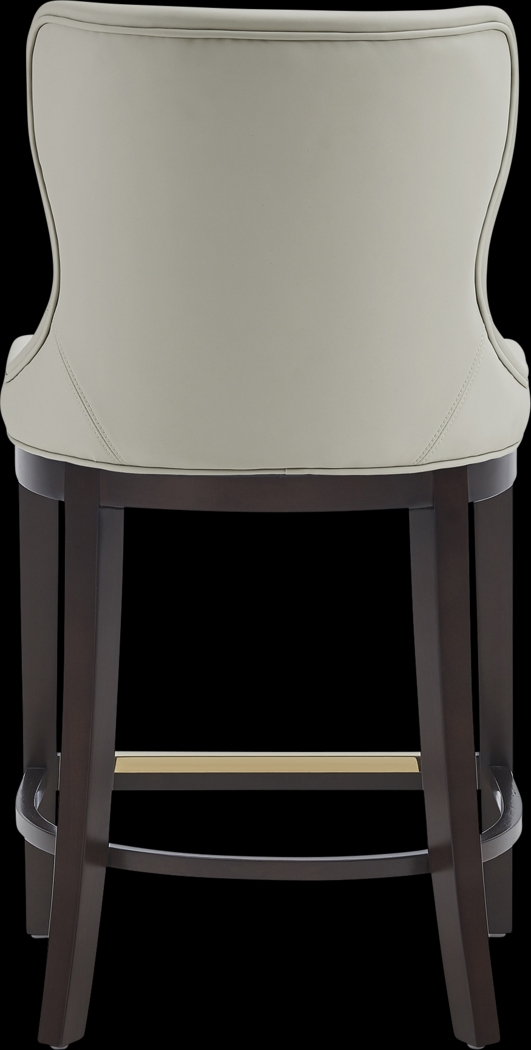 Lucentwater Stone Gray Counter Height Stool - Thumbnail - Image 4