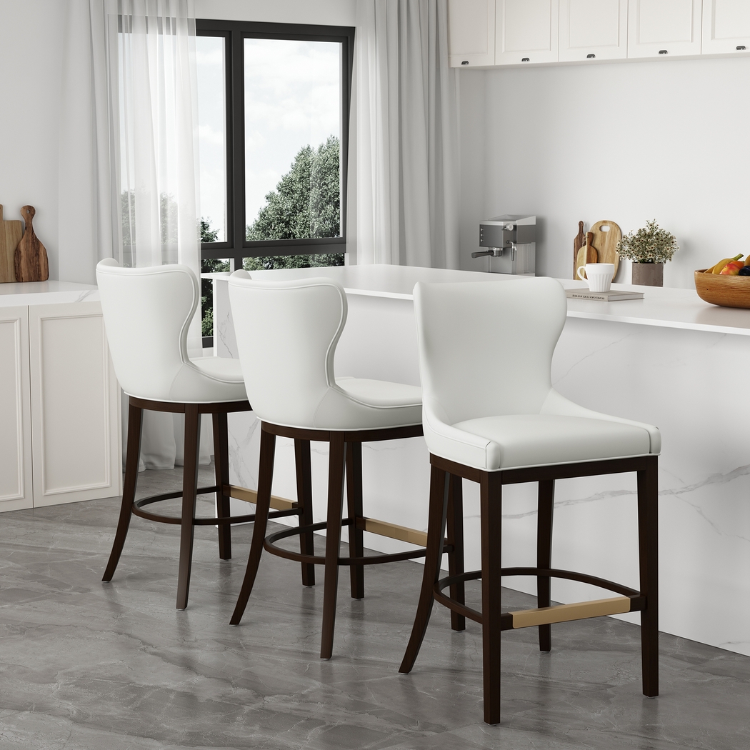 Lucentwater White Barstool - Thumbnail - Image 2