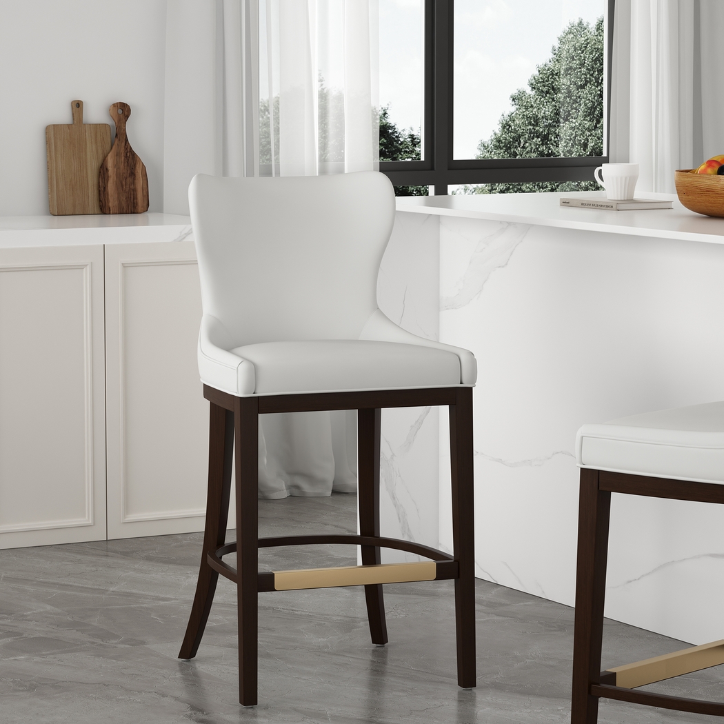 Lucentwater White Barstool - Thumbnail - Image 3