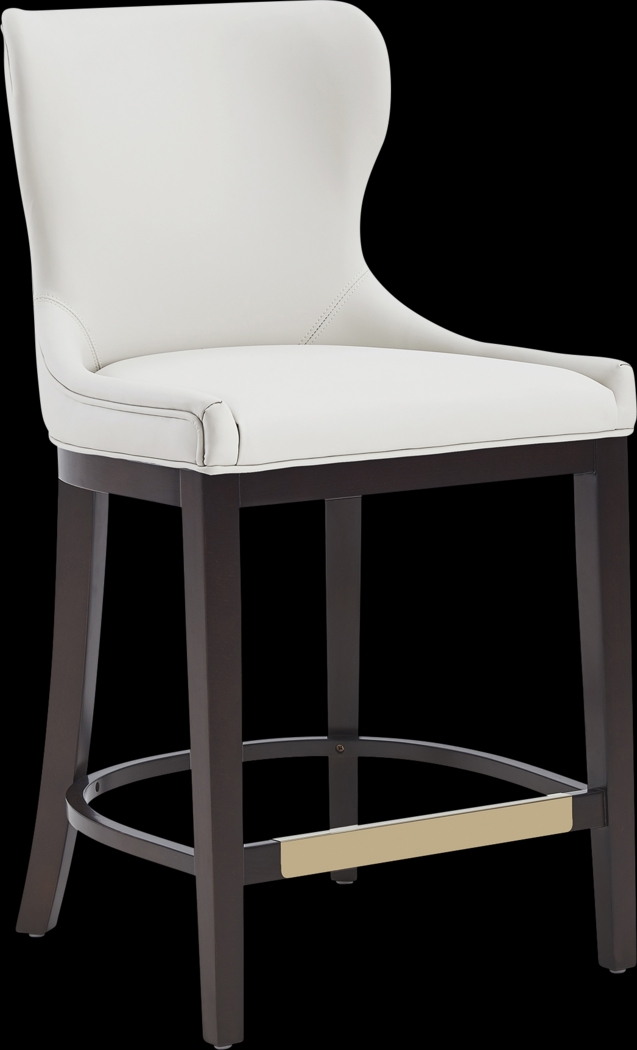 Lucentwater White Counter Height Stool - Thumbnail - Image 10