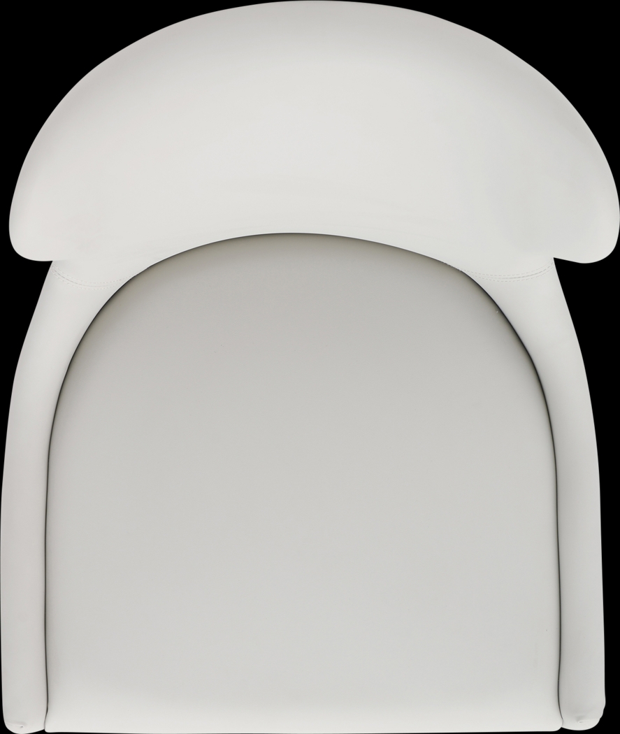 Lucentwater White Counter Height Stool - Thumbnail - Image 4
