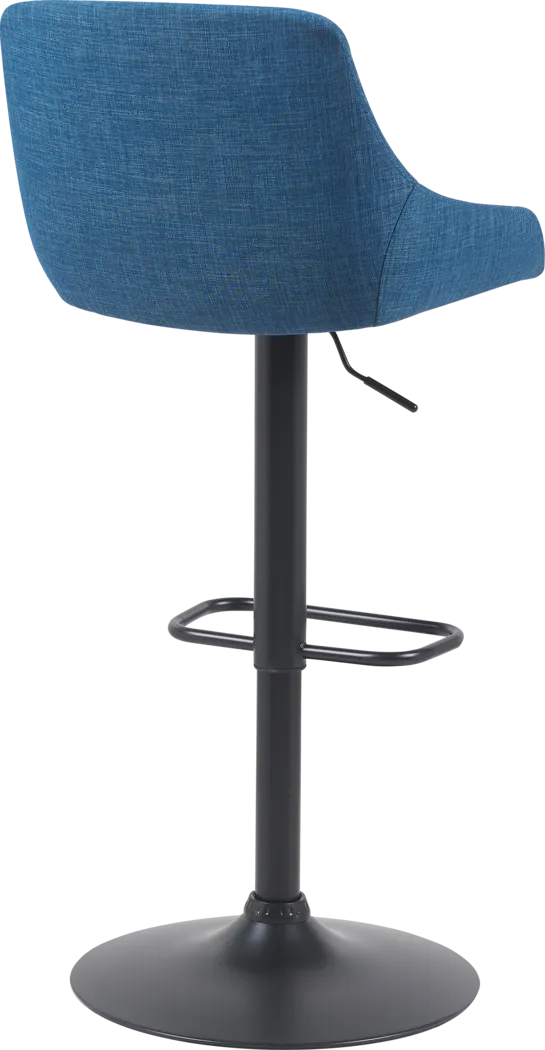 Lucenty Blue Barstool - Thumbnail - Image 3