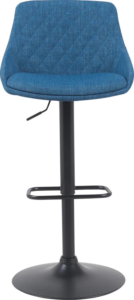 Lucenty Blue Barstool - Thumbnail - Image 5
