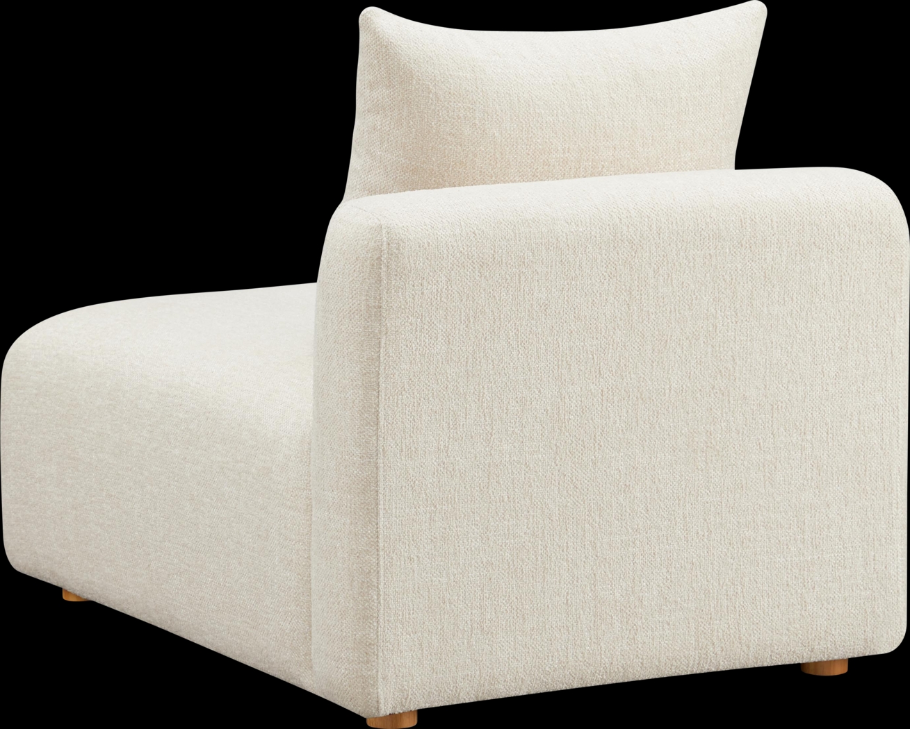 Luciay Cream Accent Chair - Thumbnail - Image 3