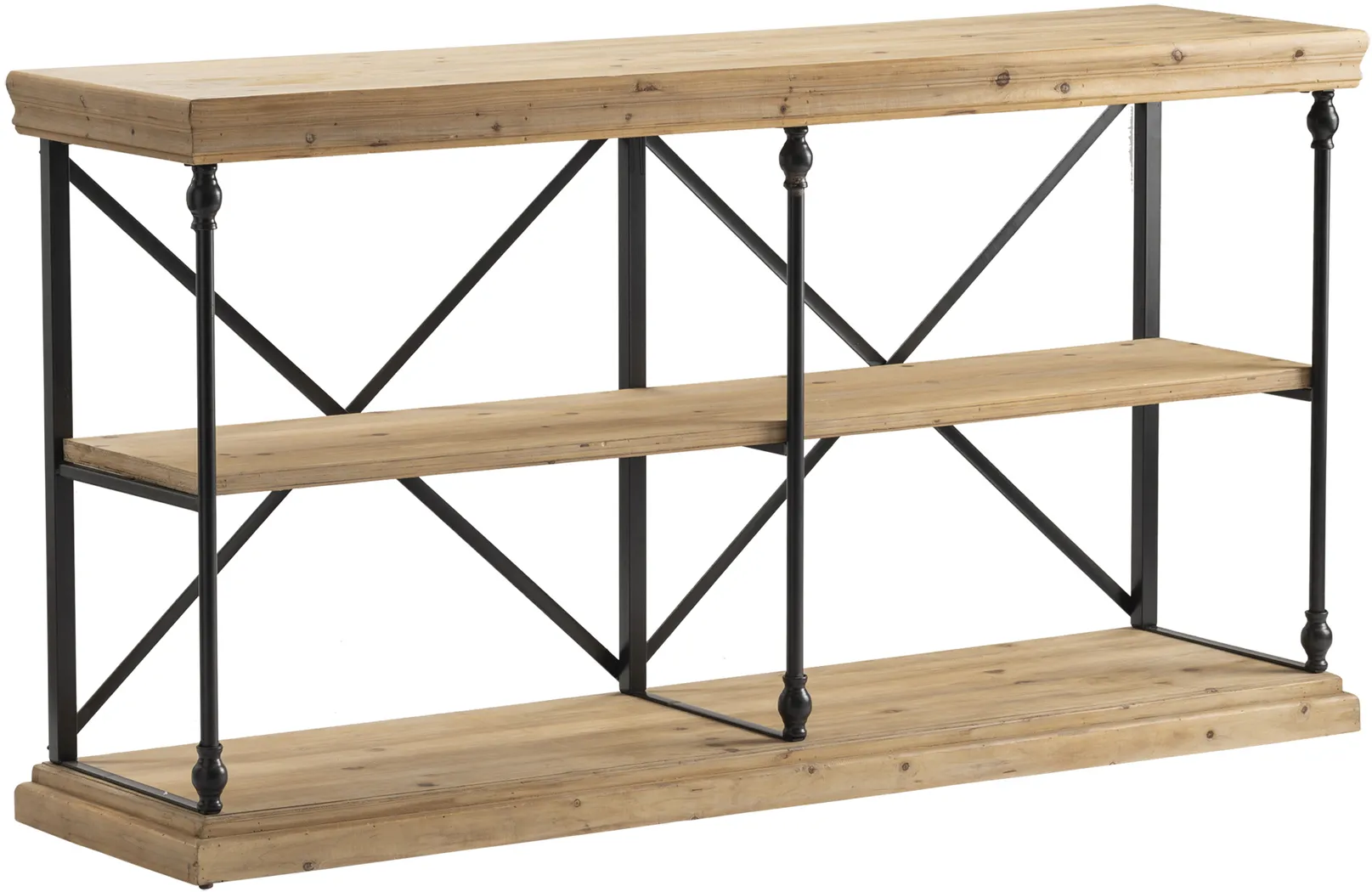 Lucileta Brown Sofa Table - Thumbnail - Image 2