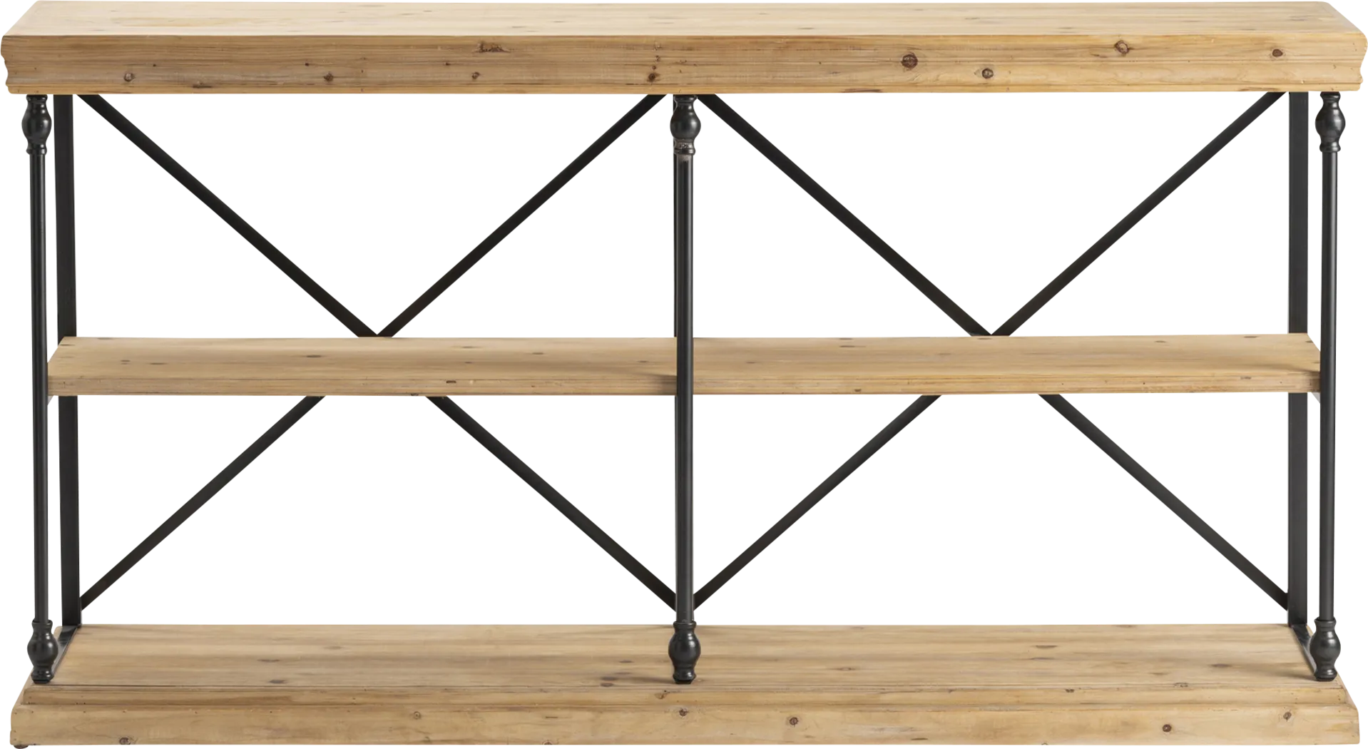 Lucileta Brown Sofa Table - Thumbnail - Image 1