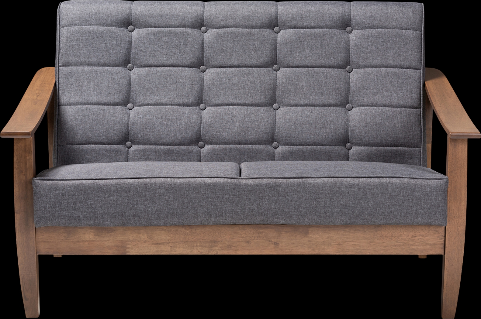 Lucilla Gray Settee - Thumbnail - Image 3