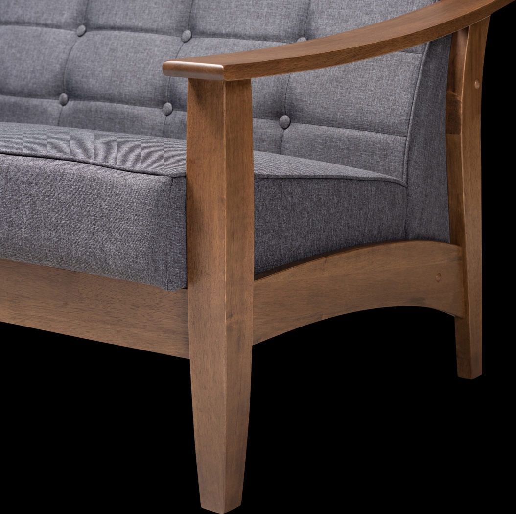 Lucilla Gray Settee - Thumbnail - Image 7