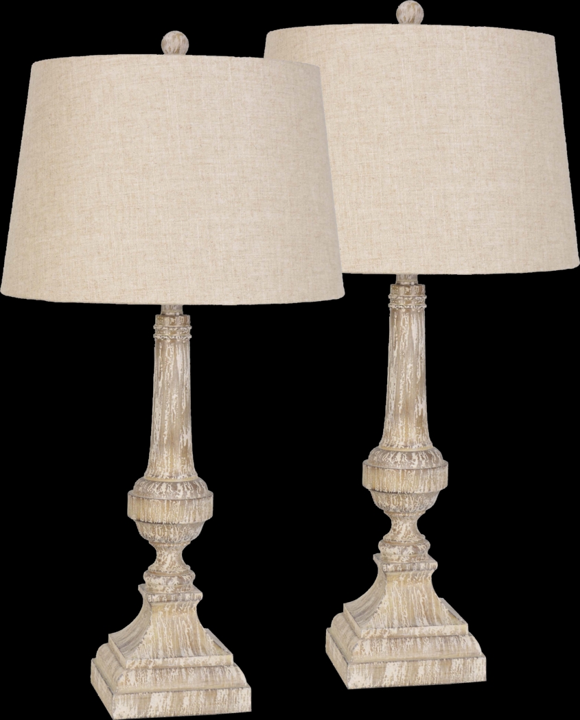 Lucille Loft Brown Set of 2 Lamps - Thumbnail - Image 1