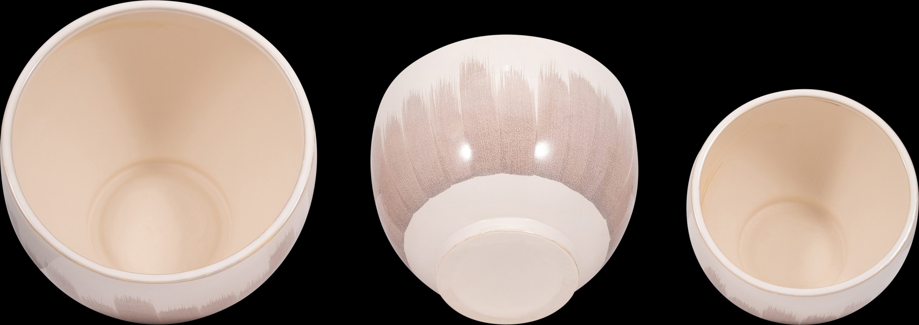 Lucinnda White Planter, Set of 3 - Thumbnail - Image 3