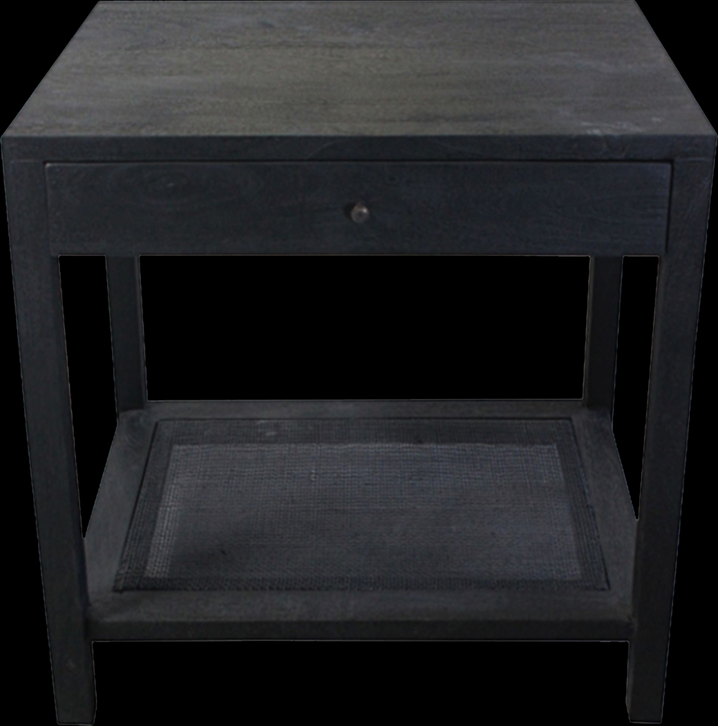 Luckiamute Black End Table - Thumbnail - Image 1