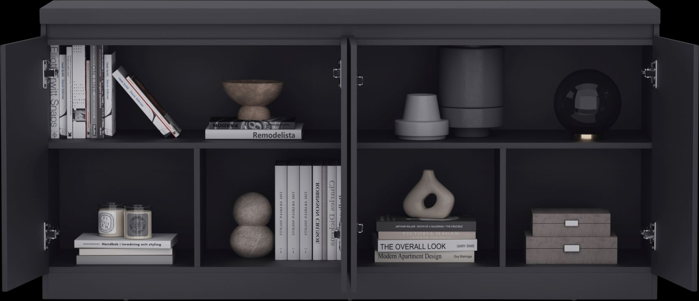 Luckytube Black Sideboard - Thumbnail - Image 9