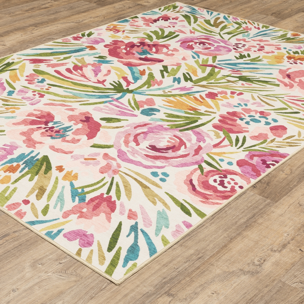 Luckyway Multi 5' x 7' Rug - Thumbnail - Image 2