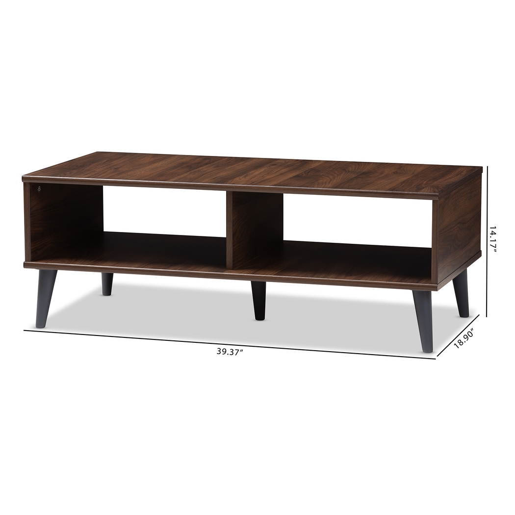 Luckywood Brown Cocktail Table - Thumbnail - Image 5