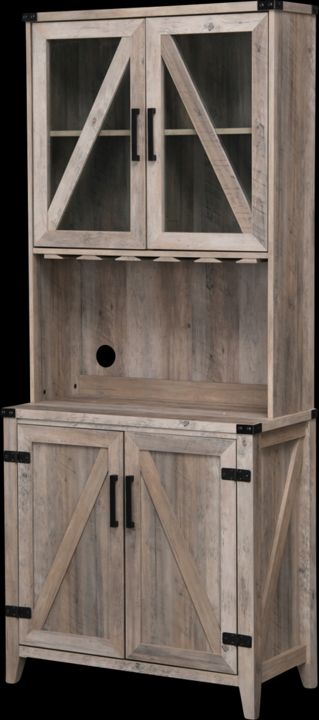 Ludlam Gray Bar Cabinet - Thumbnail - Image 2