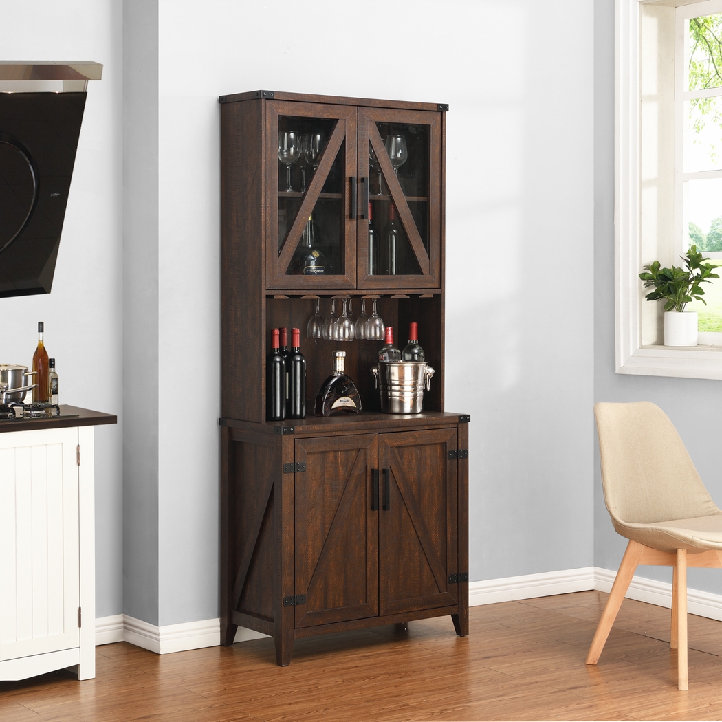 Ludlam Mahogany Bar Cabinet - Thumbnail - Image 6