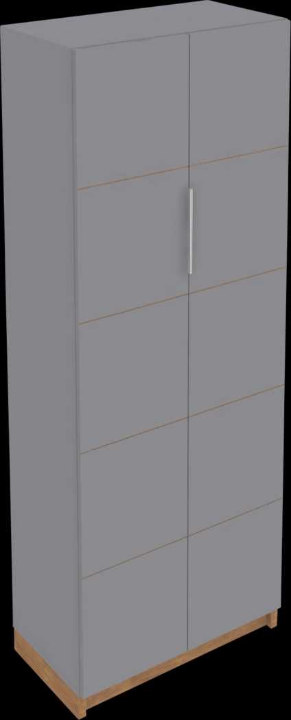 Lufberry Gray Bookcase - Thumbnail - Image 1