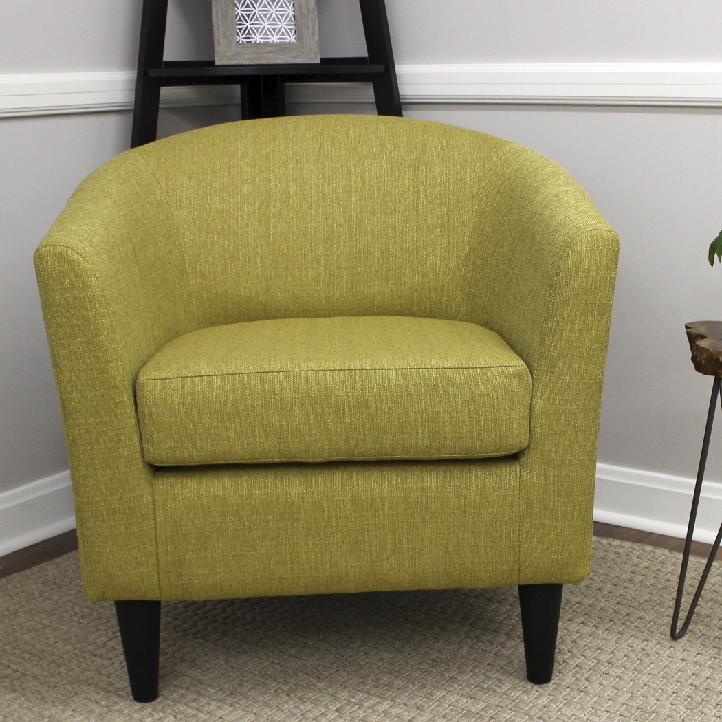 Lughala Yellow Accent Chair - Thumbnail - Image 2