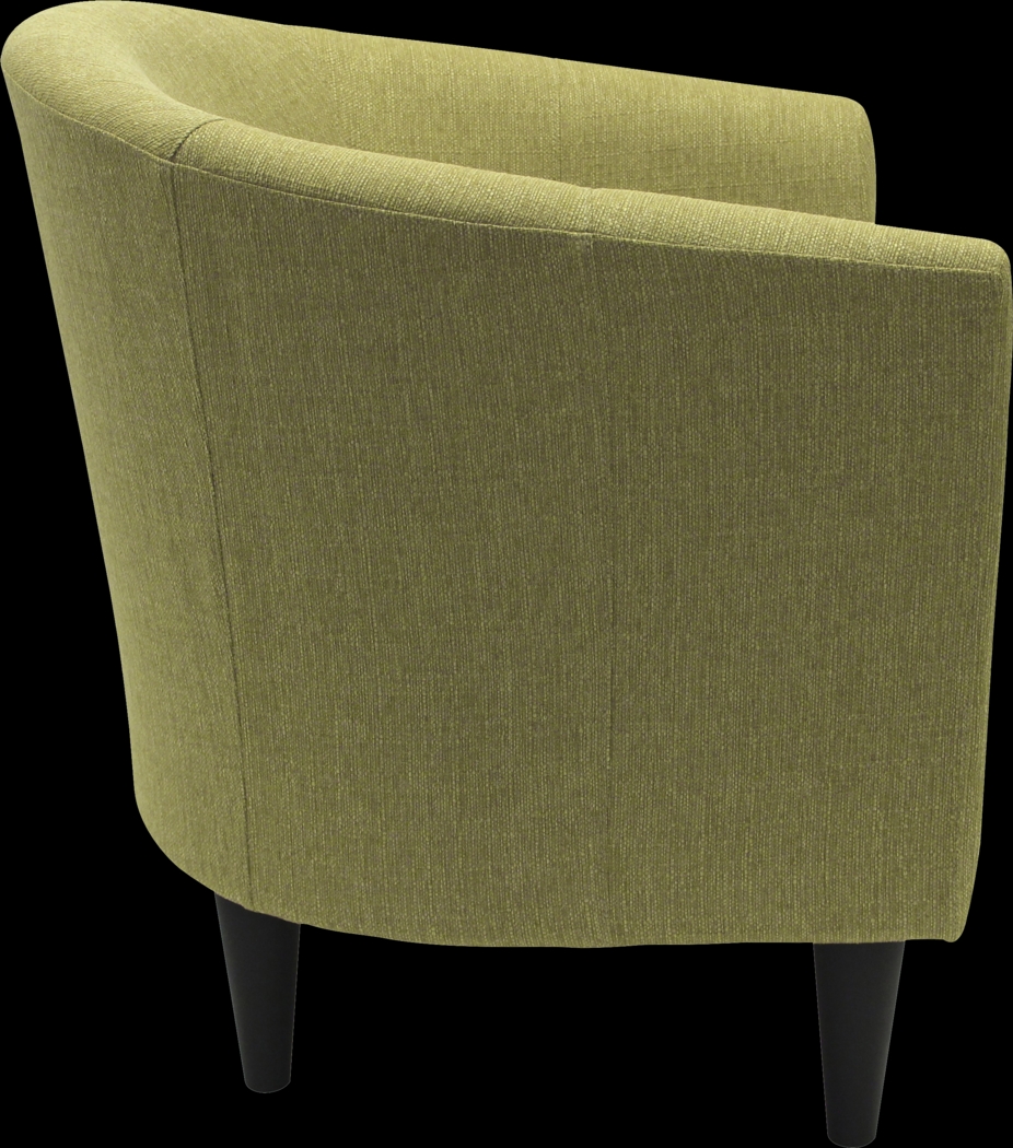 Lughala Yellow Accent Chair - Thumbnail - Image 4