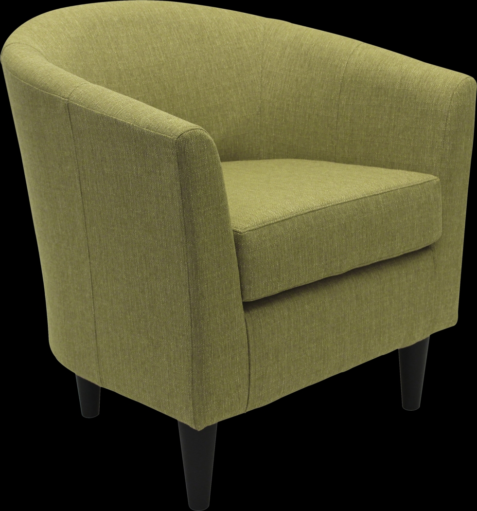 Lughala Yellow Accent Chair - Thumbnail - Image 1