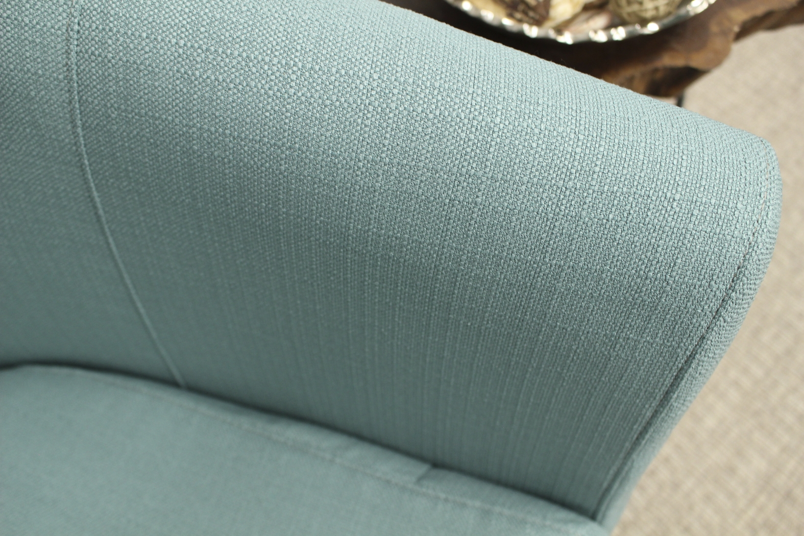 Lughala Light Blue Accent Chair - Thumbnail - Image 6