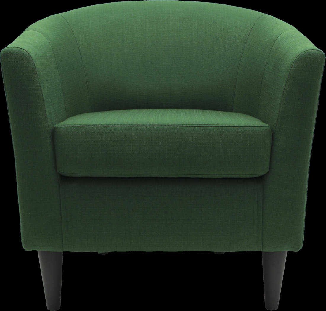 Lughala Green Accent Chair - Thumbnail - Image 3