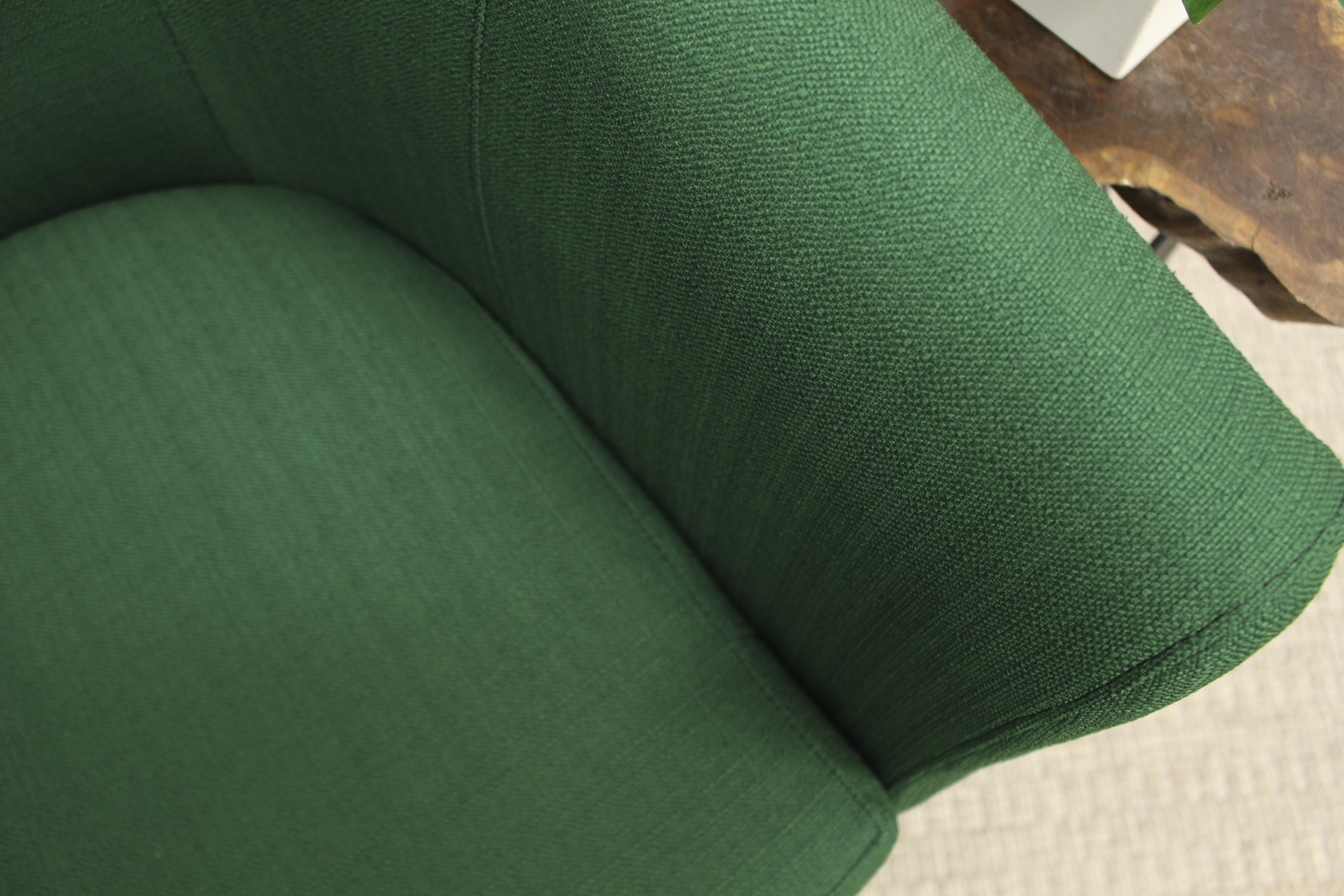 Lughala Green Accent Chair - Thumbnail - Image 6