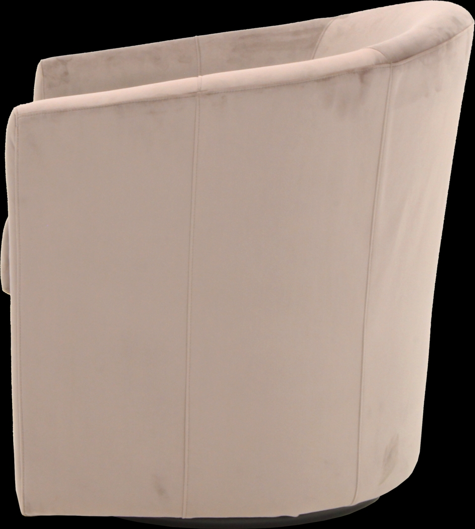 Lughala I Rose Swivel Accent Chair - Thumbnail - Image 5