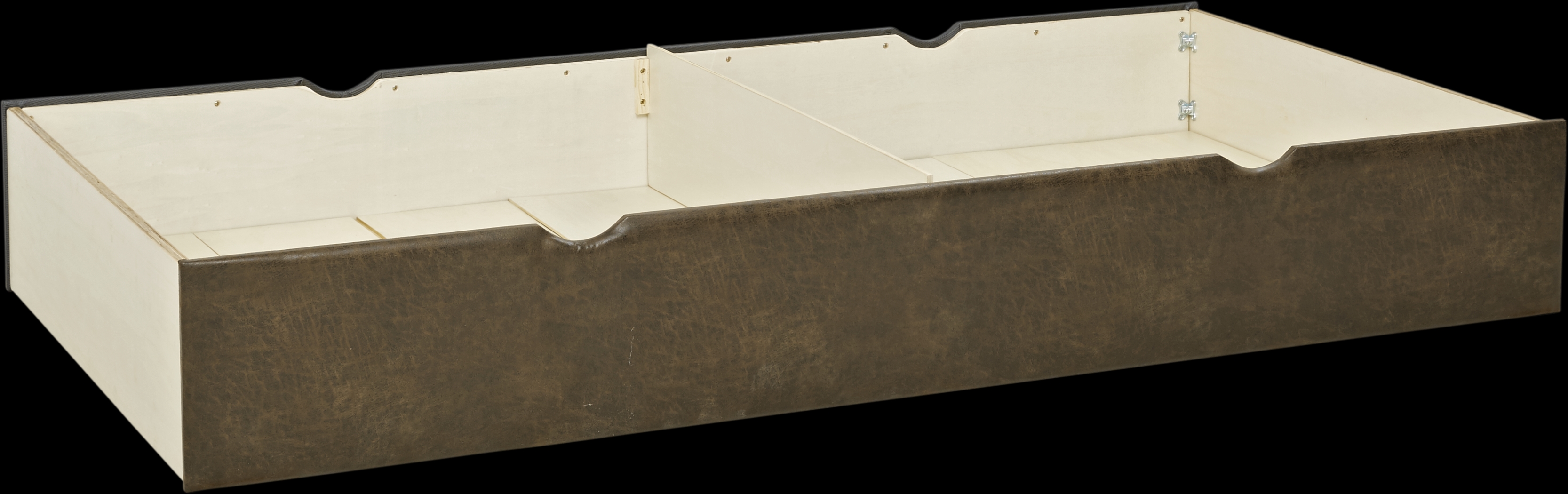 Lugo Brown Twin Storage Trundle - Thumbnail - Image 1