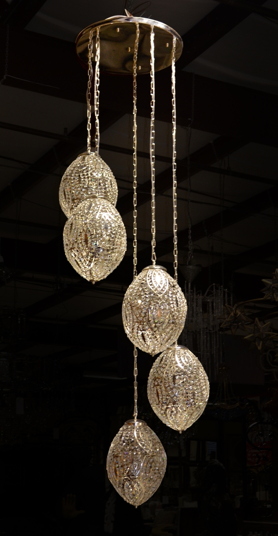 Luhman Silver Chandelier - Thumbnail - Image 3