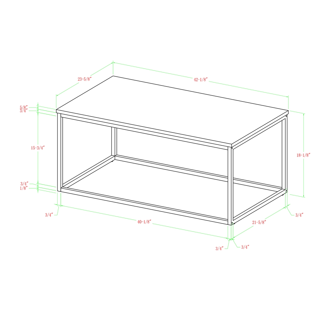 Luisant Gray Cocktail Table - Thumbnail - Image 8