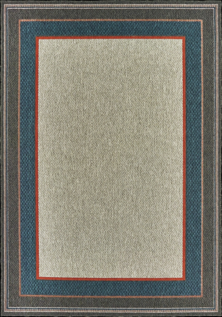 Luka Cobblestone 6'7 x 9'2 Indoor/Outdoor Rug - Thumbnail - Image 1