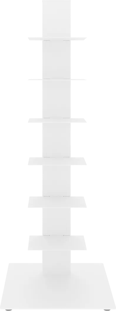 Lukens I White Bookcase Tower - Thumbnail - Image 3